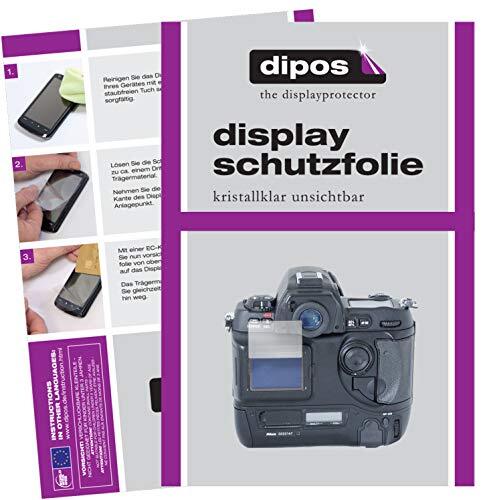 dipos I 2X beschermfolie helder compatibel met Nikon D1 folie displaybeschermfolie