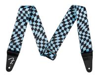 Fender Golvend Dambord Polyester Band, Blauw