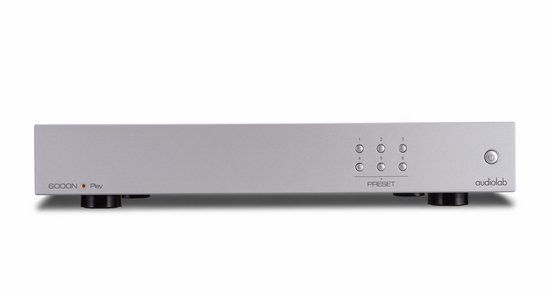 AUDIOPRO Audiolab 6000N - Draadloze Audio Streaming Speler - Zilver