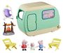 Peppa Pig set: La caravane des trois petits cochons, avec 3 figurines dont le bébé Evie, un jouet pour enfants à partir de 3 ans