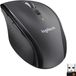 Logitech M705 Marathon Maus, draadloos, lasertechnologie, 7 knoppen, lange batterijduur, grijs