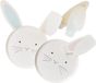 Ginger Ray - Papieren paashaas borden pastel kleuren - 8 stuks - ø 25 cm
