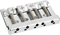 Fender HiMass 5-String Bass Wide Bridge Assembly with Zinc Saddles - Basgitaaronderdeel