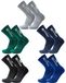5 paires de chaussettes de football antidérapantes