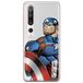 ERT GROUP mobiel telefoonhoesje voor Xiaomi MI 10 / MI 10 PRO origineel en officieel erkend Marvel patroon Captain America 011 aangepast aan de vorm van de mobiele telefoon, gedeeltelijk bedrukt