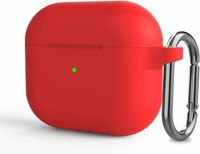 By Qubix Qubix AirPods 3 hoesje - TPU - Slim fit series - Rood