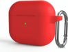 By Qubix Qubix AirPods 3 hoesje - TPU - Slim fit series - Rood