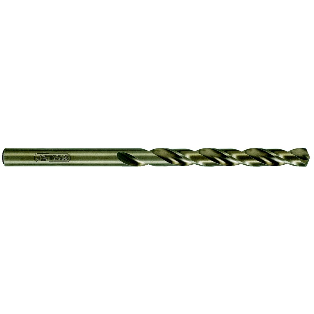 KS Tools HSS-G Co 5 spiraalboor, 0.7mm, set van 10