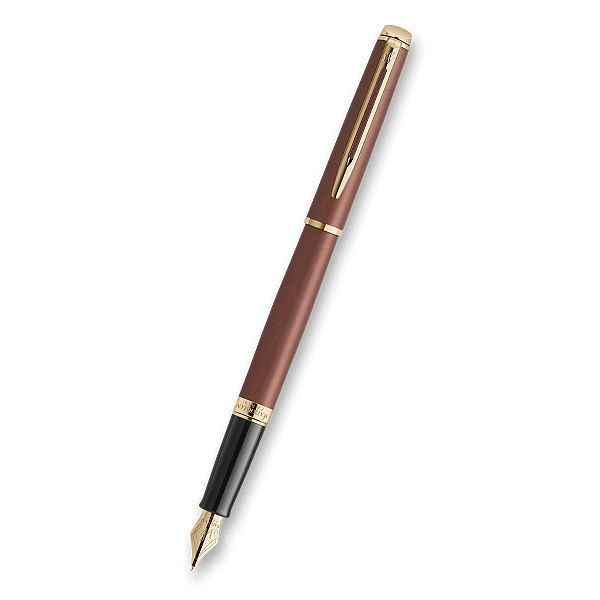 Waterman Hémisphère Vulpen | Goud, Rood | Fijn | Geschenkdoos