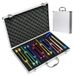 Set de 8 diapasons chakra avec accessoires