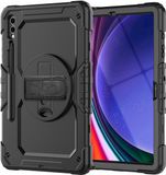 Casecentive Handstrap Pro Hardcase met handvat Galaxy Tab A9 zwart
