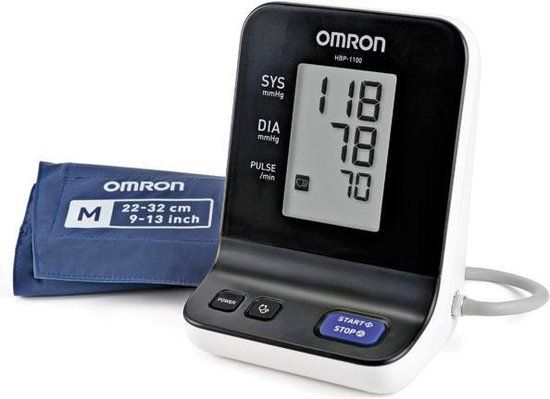 Merkloos Omron HBP-1100 Bovenarm Bloeddrukmeter - 4015672108301