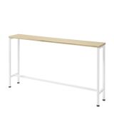 SoBuy Console Tafel - Sidetable - Wandtafel - Haltafel - 120x65x20cm - Wit/Naturel - FSB19-Z