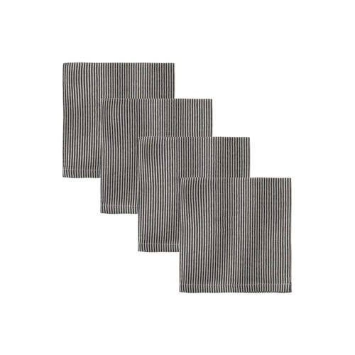 House Doctor servet Block (set van 4) (40x40 cm)