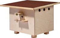 Luxe insectenhotels 28275e grote houten hommelkast