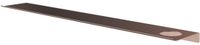 Hotbath &More Planchet 80 cm inclusief bevestigings rails met 1 uitsparing voor een zeepdispenser of beker Geborsteld koper PVD