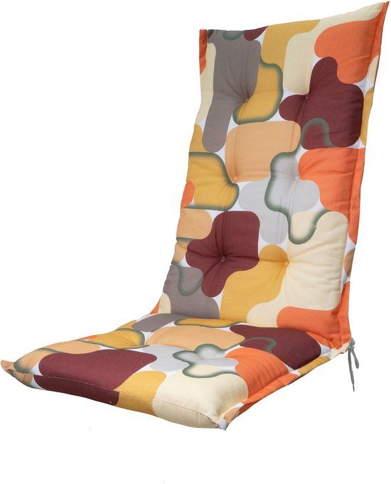 Madison Kussen hoge rug ca.123x50cm Grafi bordo