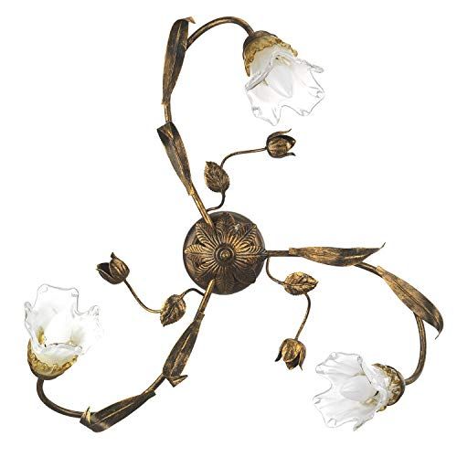 ONLI Plafondlamp Arianna - 3 lampen - brons