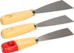 Bruder Mannesmann Set de couteaux à mastic 3 pièces - 30 mm - 40 mm - 50 mm - acier - bois