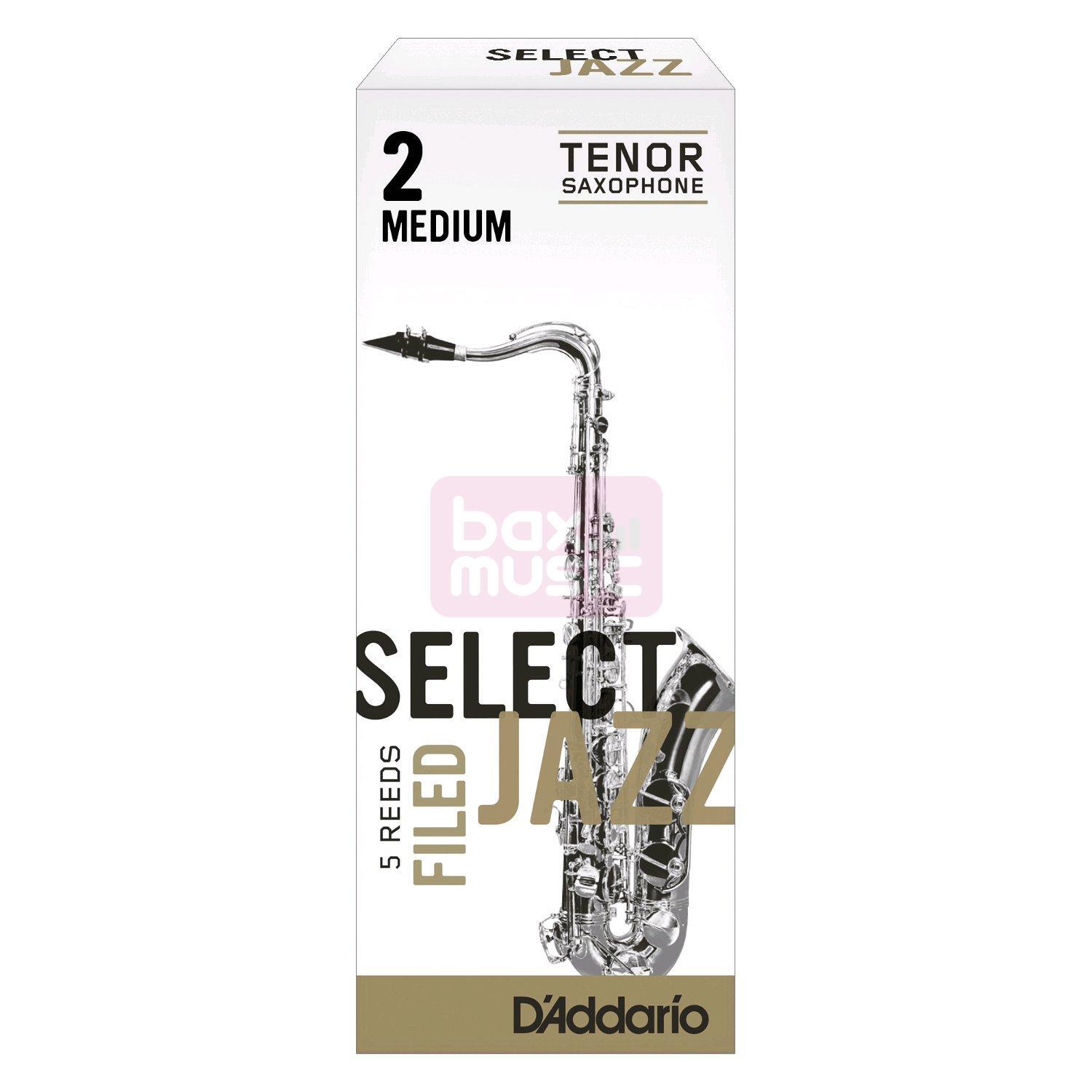 D'Addario Woodwinds RSF05TSX2M Select Jazz Filed Tenor-sax 2M