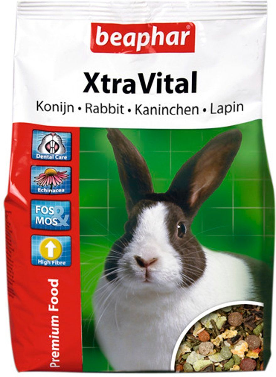 BEAPHAR Xtravital Konijn - 2.5 Kg - Konijnenvoer