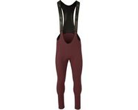 agu Essential Modica - Bibtight Heren - Winterbroek - Warme Fietsbroek - Bruin - Winddicht - Reflecterend