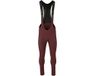 agu Essential Modica - Bibtight Heren - Winterbroek - Warme Fietsbroek - Bruin - Winddicht - Reflecterend