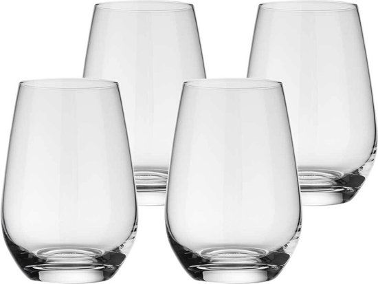 Villeroy & Boch Voice Basic Longdrinkglazen - Set van 4 - 397 ml - Transparant