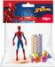 Dekora Spiderman Cake Topper & Candles pk/10