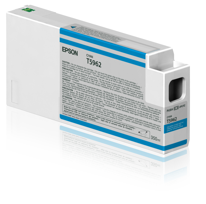 Epson inktpatroon Cyan T596200 UltraChrome HDR 350 ml single pack / cyaan