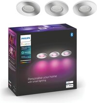 Philips Hue Xamento Badkamer Inbouwspot - 3-Pack - Chroom - Rond