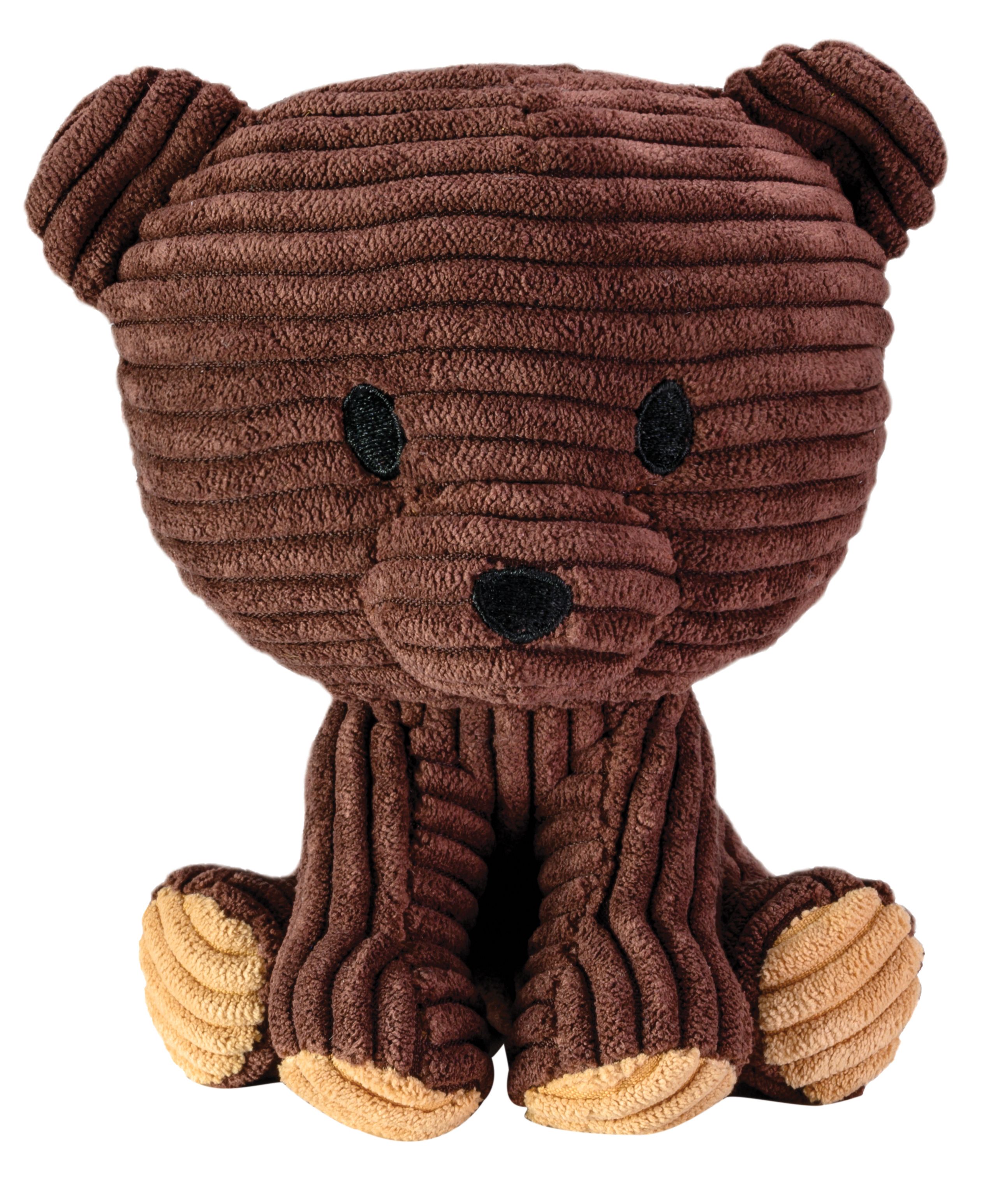Lumo Stars Lumo Velvet Bear Teddy - Classic - 15cm - Brown