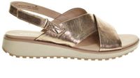 Caprice Taupe Metallic Sandales Femme Taille 42
