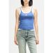 Deus Ex Machina tanktop met logo - blauw