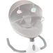 Berceau musical électrique Bluetooth, Transat pour bébé, réglable sur 4 positions, gris, capacité de charge de 18 kg