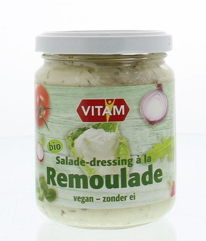 Vitam Saladedressing a la remoulade zonder ei bio 225 ML