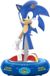Kids Licensing Sonic The Hedgehog Lampe de chevet 3D - Lampe de bureau - Lampe de chambre - Bleu - 25 CM