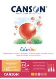 Canson Colorline, Kunstpapier, 150 g/m², 25 vel, A4, Meerkleurig