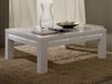 Rebecca Table basse rectangulaire laqué blanc