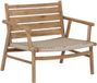 MUST Living Fauteuil Ono Teakhout 66x77 cm