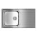 Teka Universe 50 T-xp 1c 1e Plus D Spoelbak Met Afdruiprek Transparant