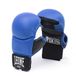 LEONE 1947 Karate-Fit-handschoenen, uniseks, volwassenen, blauw, L, GK096