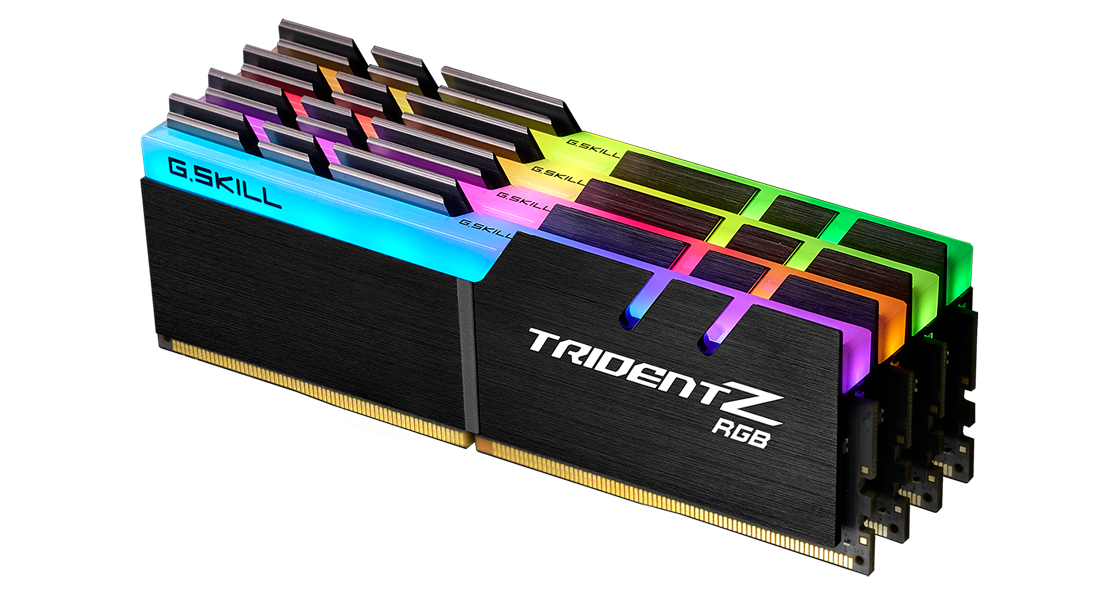 G.Skill Trident Z RGB F4-3600C16Q-64GTZRC - DDR4 - 64GB - 3600 MHz