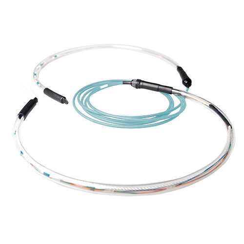 ACT 140 meter Multimode 50/125 OM3 indoor/outdoor kabel 4 voudig met LC connectoren