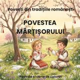 Povestea Mărțișorului: O poveste românească despre primăvară, tradiție și dăruire + Carte de colorat pentru copii 3-8 ani