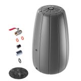 KADAX Roddi 200L regenwatertank, antraciet