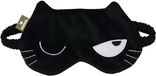 moses Ed The Cat Slaapmasker - Zwart