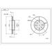 HART Disque de frein 214 265