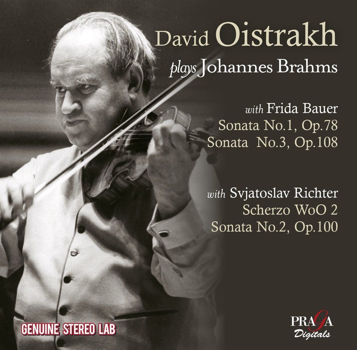 David Oistrakh Plays Brahms (Super Audio CD)