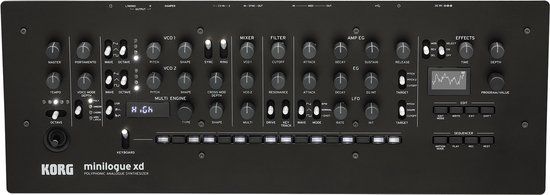 Korg Minilogue XD Module - Synthesizer - Black